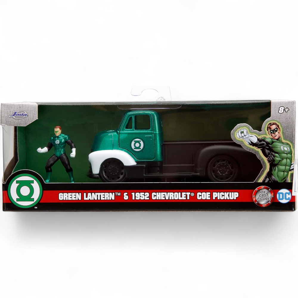 Green Lantern & 1952 Chevrolet COE Pickup 1/32