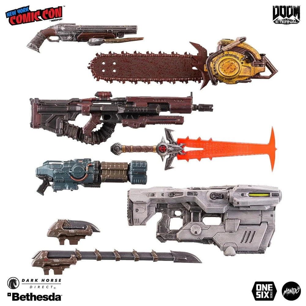 Doom Eternal Doom Slayer Crimson Variant 1/6 New York Comic Con Exclusive