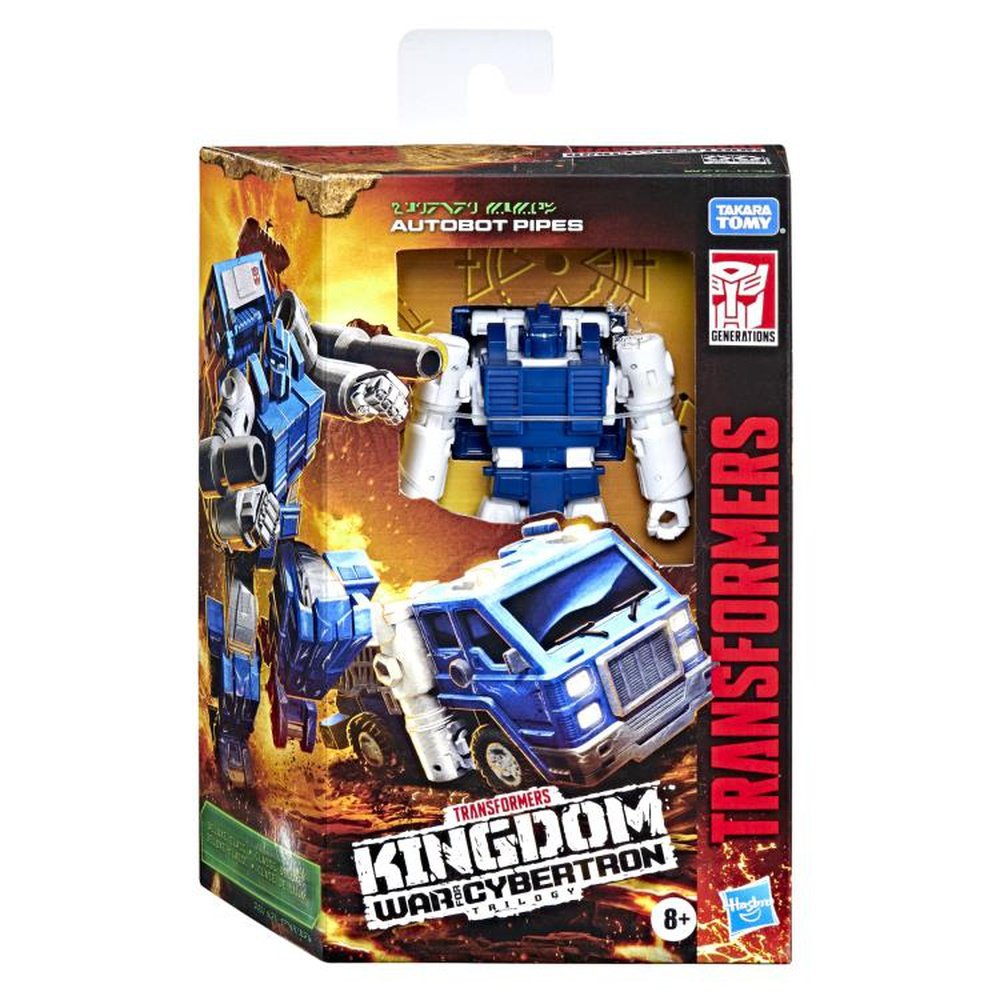 Transformers War for Cybertron: Kingdom Deluxe Pipes