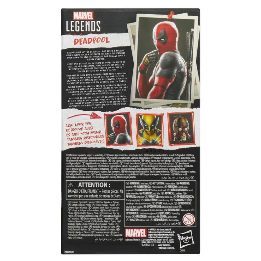 Deadpool & Wolverine Marvel Legends - Deadpool