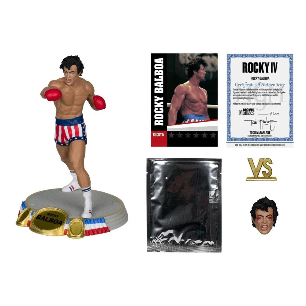 Movie Maniacs Rocky IV Rocky Balboa 6" Limited Edition