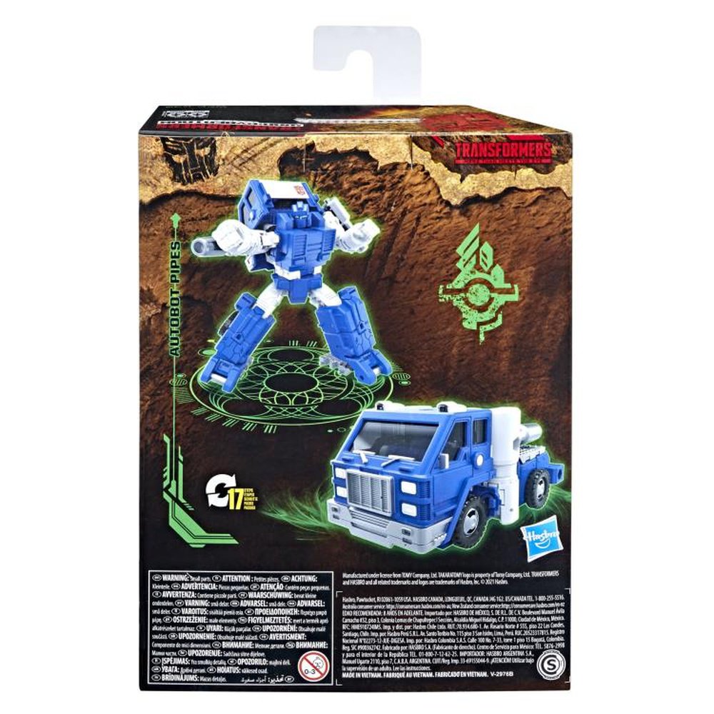 Transformers War for Cybertron: Kingdom Deluxe Pipes