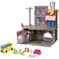 TMNT - Turtle Lair Diorama Set & Party Wagon "Nano Scene" Series