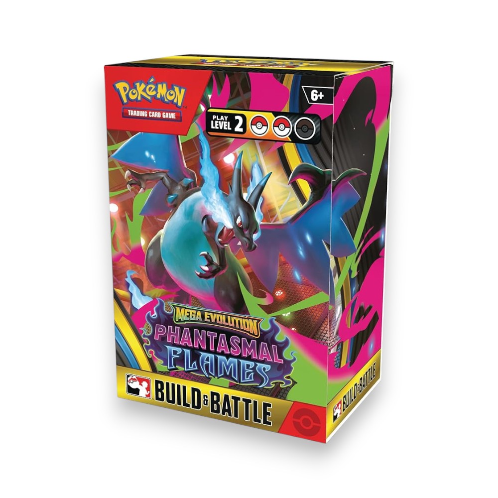 Pokémon TCG: Mega Evolution Phantasmal Flames Build Battle English