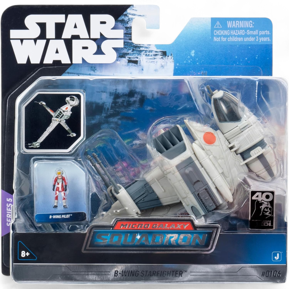 Star Wars: Micro Galaxy Squaron - B-Wing Starfighter