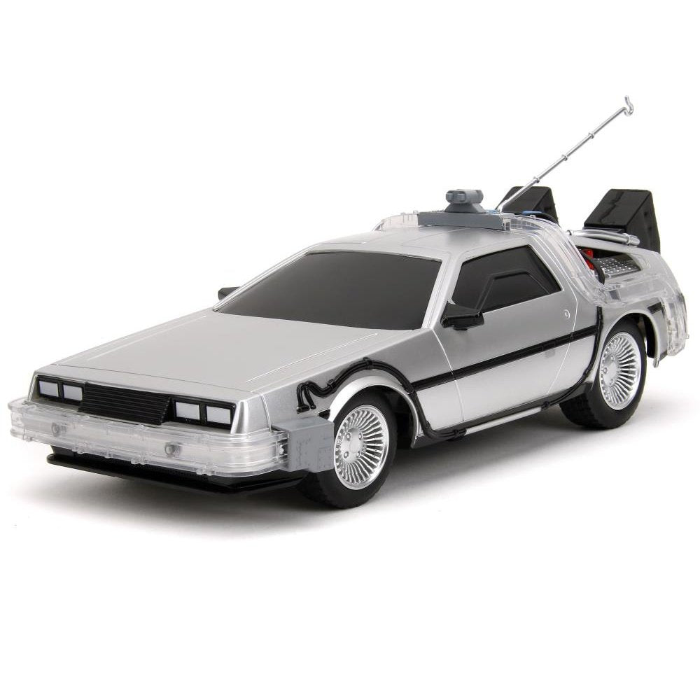Hollywood Rides: Back to the Future Delorean Time Machine Control Remoto 1/16