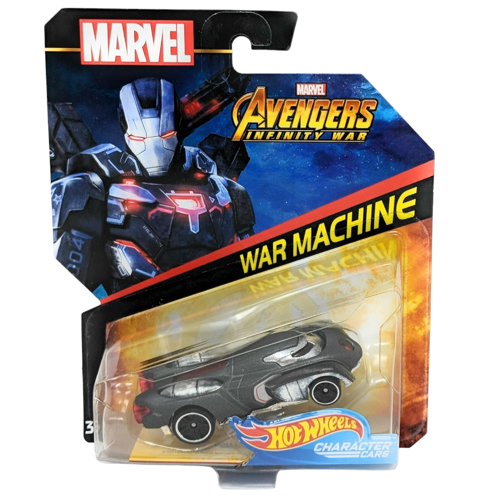 Hot Wheels Character Cars - Marvel Infinity War: War Machine 1/64