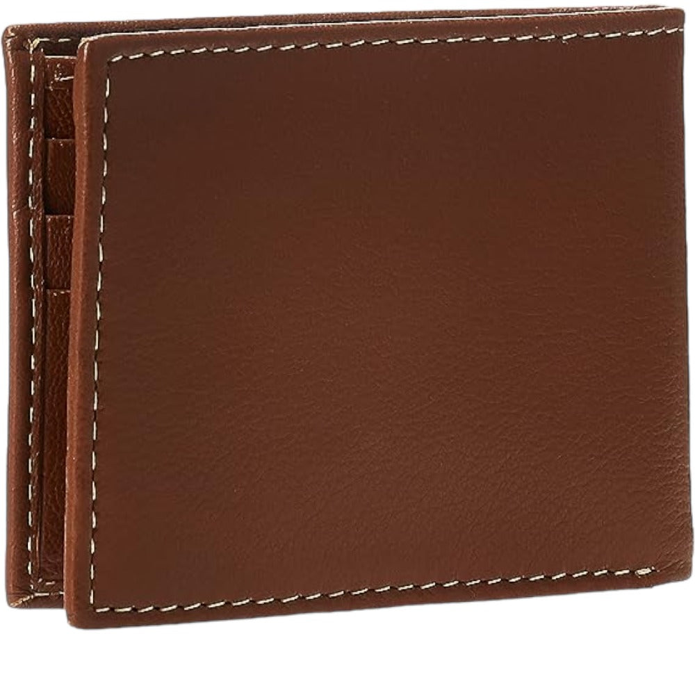 Timberland - Billetera para Hombre Bifold Marrón Claro