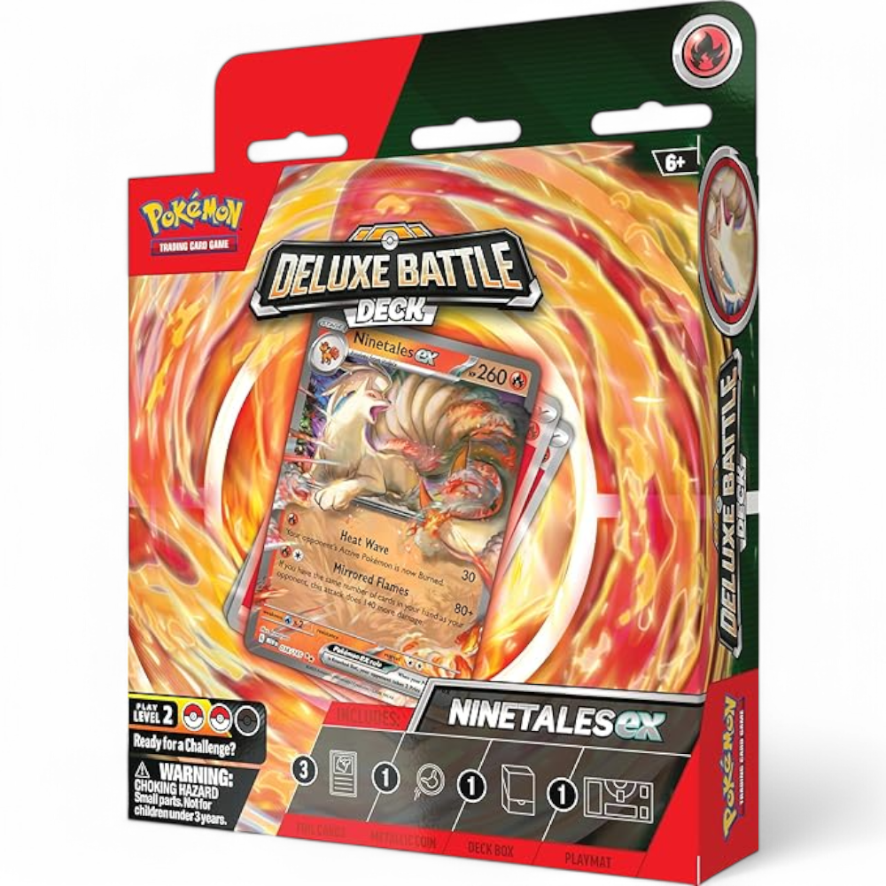Pokémon TCG Ninetales EX Deluxe Battle Deck English