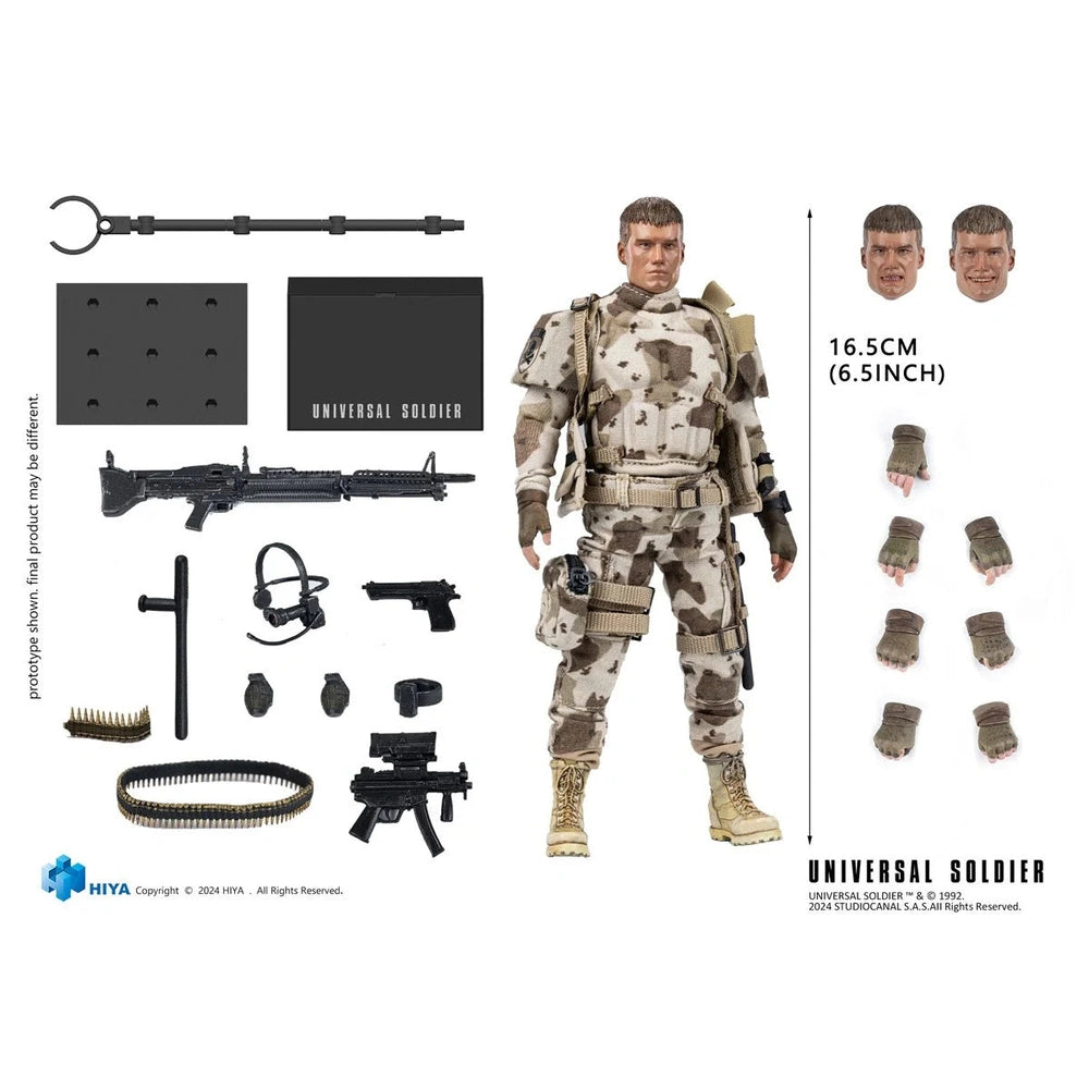 Universal Soldier Exquisite Super Series Andrew Scott PX Previews Exclusive 1/12
