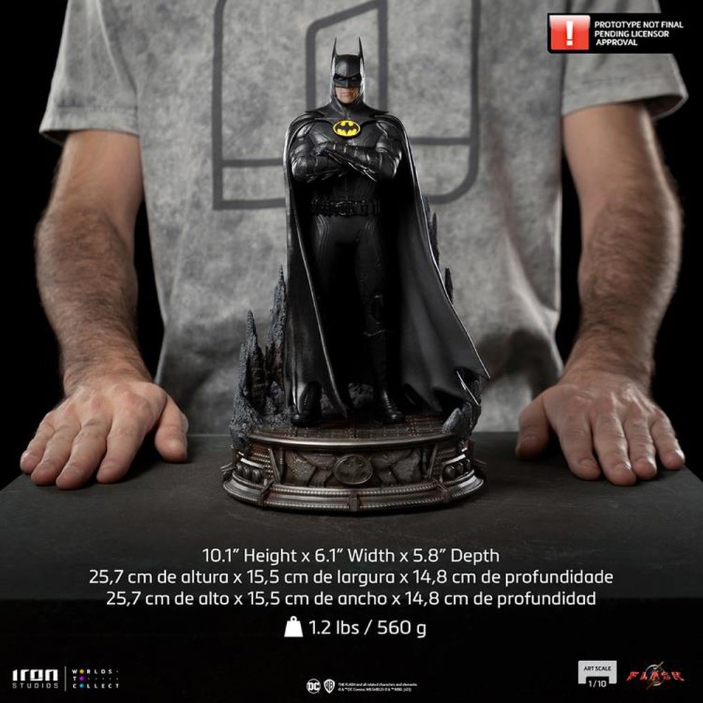 The Flash 2023 Batman Art Scale Limited Edition 1/10