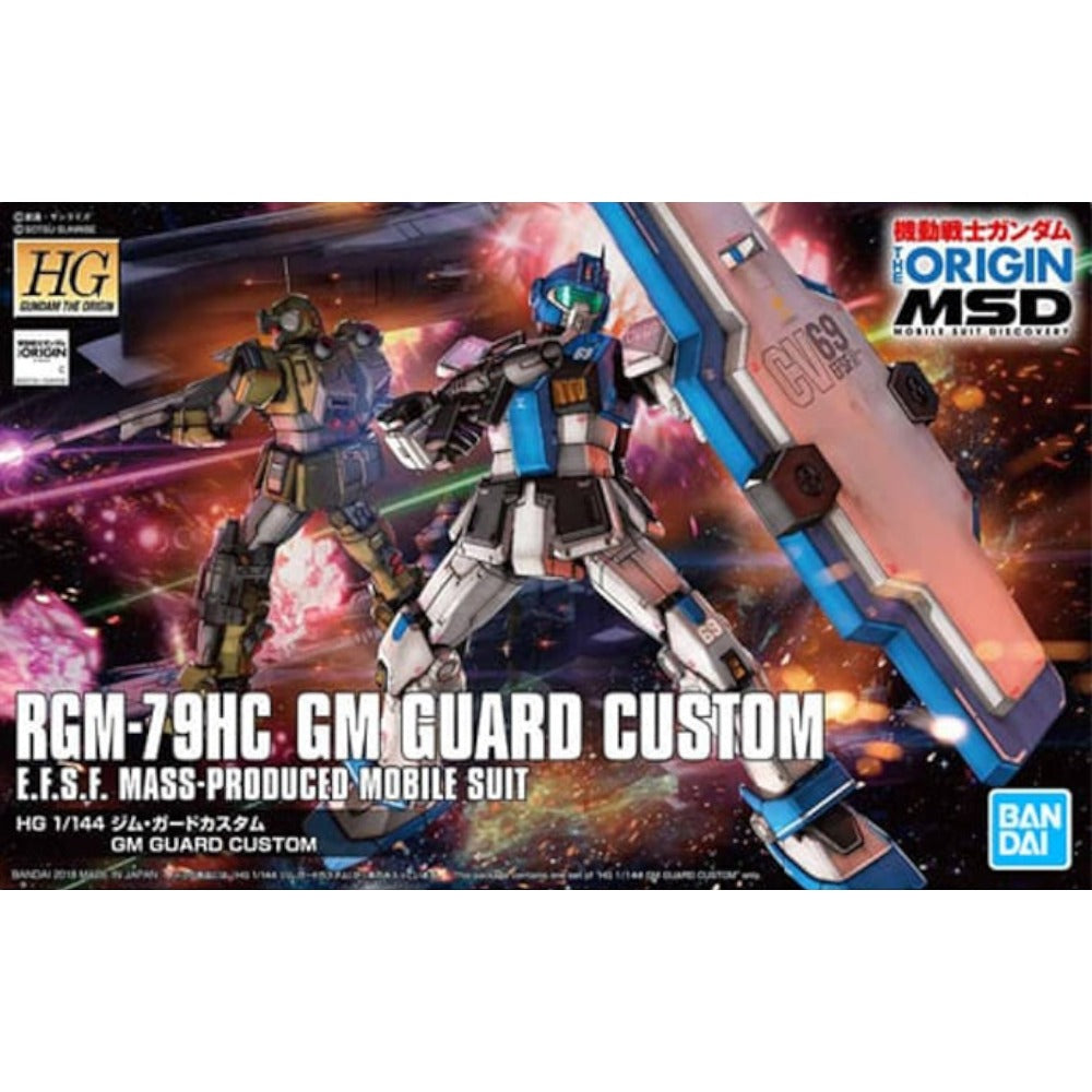 HGTO #022 GM Guard Custom Gundam Model Kit 1/144