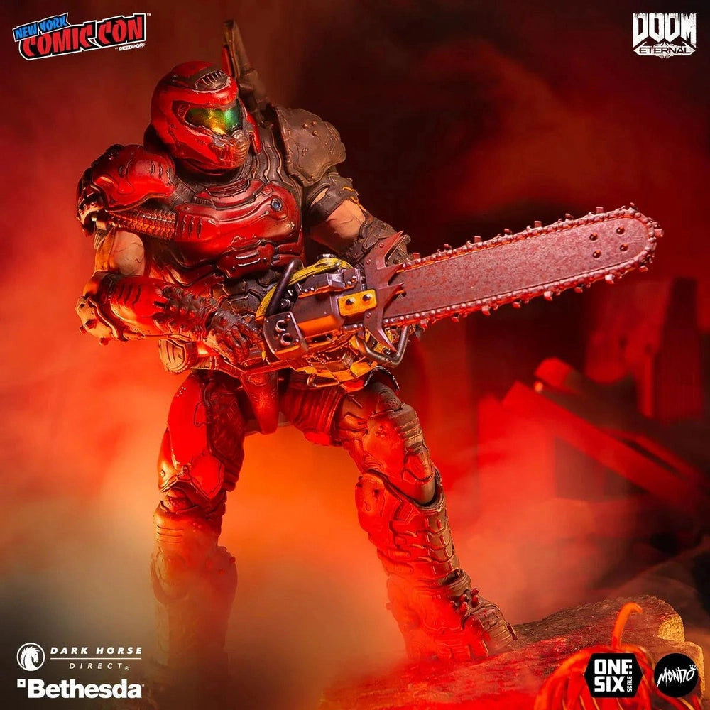 Doom Eternal Doom Slayer Crimson Variant 1/6 New York Comic Con Exclusive