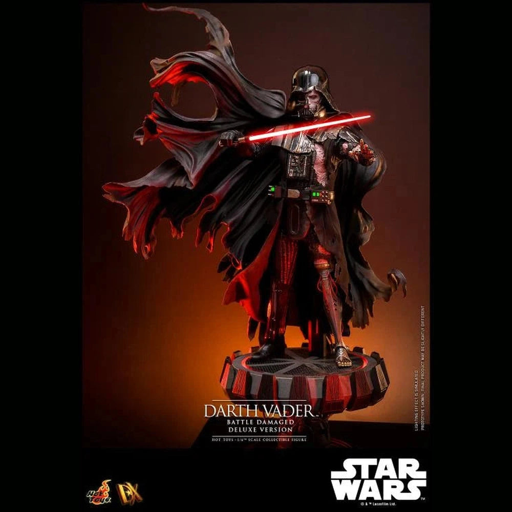 Star Wars DX45B Darth Vader Battle Damaged Deluxe 1/6