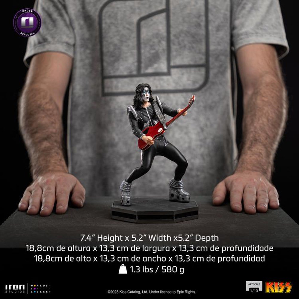 KISS Ace Frehley Spaceman Art Scale Limited Edition 1/10