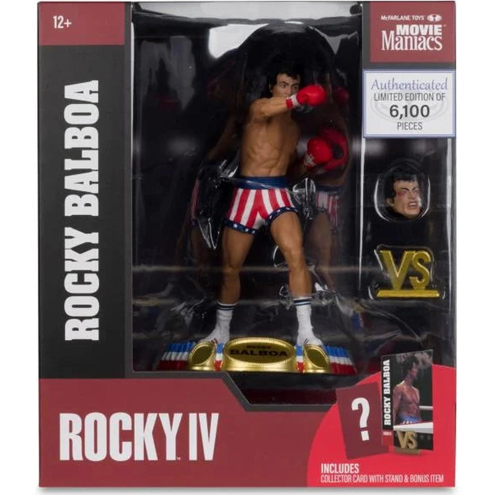 Movie Maniacs Rocky IV Rocky Balboa 6" Limited Edition