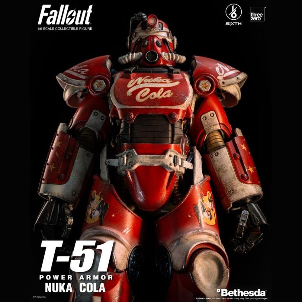 Fallout T-51 Power Armor Nuka Cola 1/6