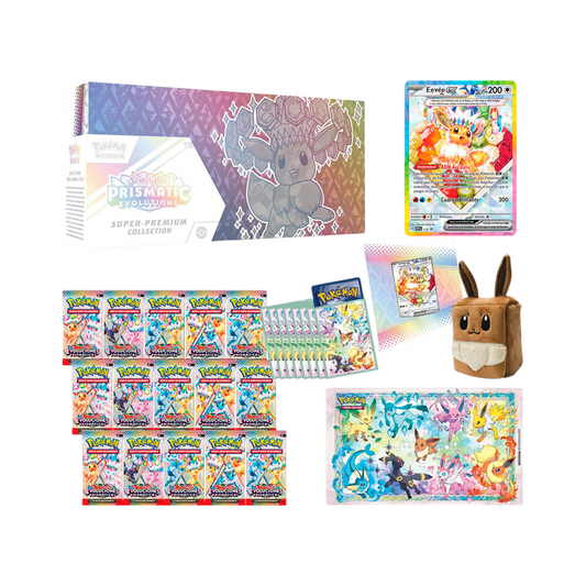 Pokémon TCG Evoluciones Prismáticas Colección Superpremium Español