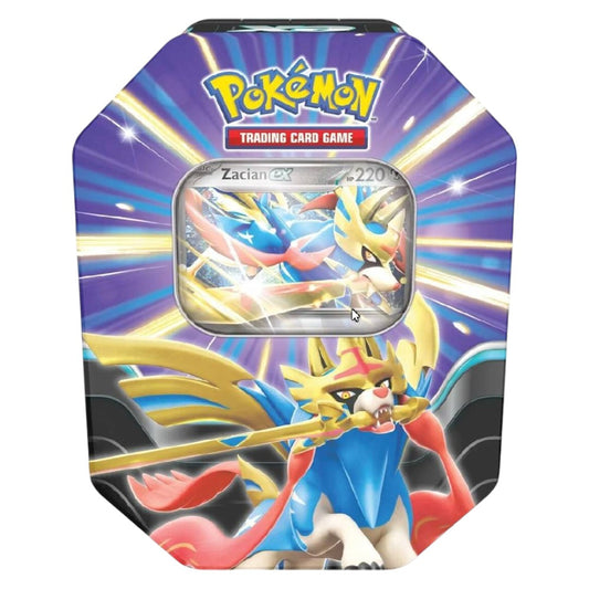 Pokémon TCG Slashing Legends Tin Zacian EX Español