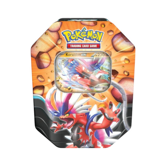 Pokémon TCG Slashing Legends Tin Koraidon EX Español