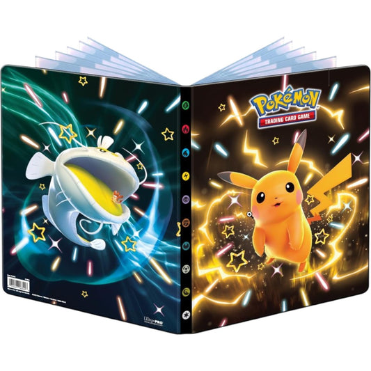Pokémon Scarlet & Violet - Pikachu, Dondozo & Tatsugiri Portafolio 9 Bolsillos
