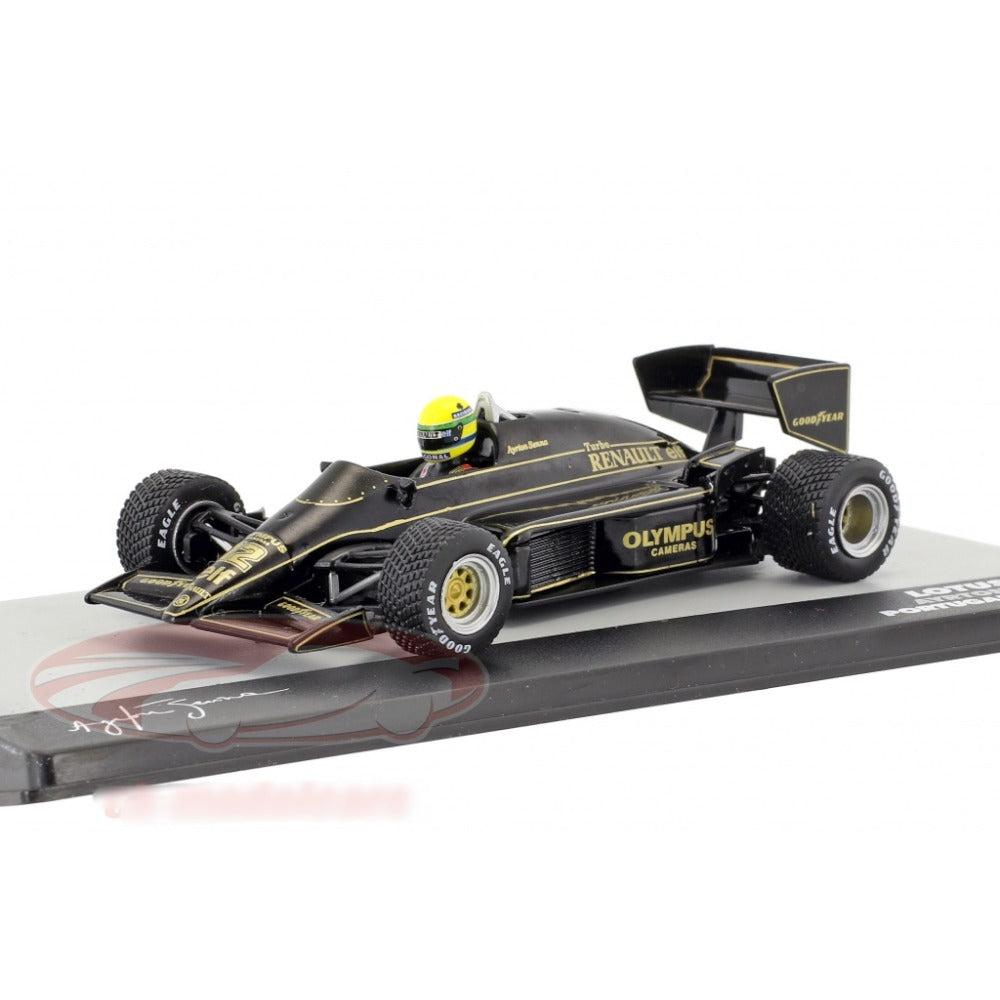F1 Lotus 97T #12 Ayrton Senna - Portugal GP 1985 1/43