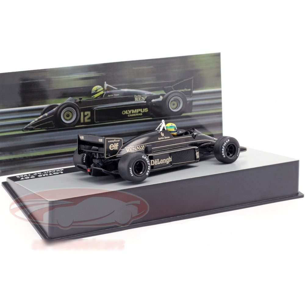 F1 Lotus 98T #12 Ayrton Senna - Brazil GP 1986 1/43
