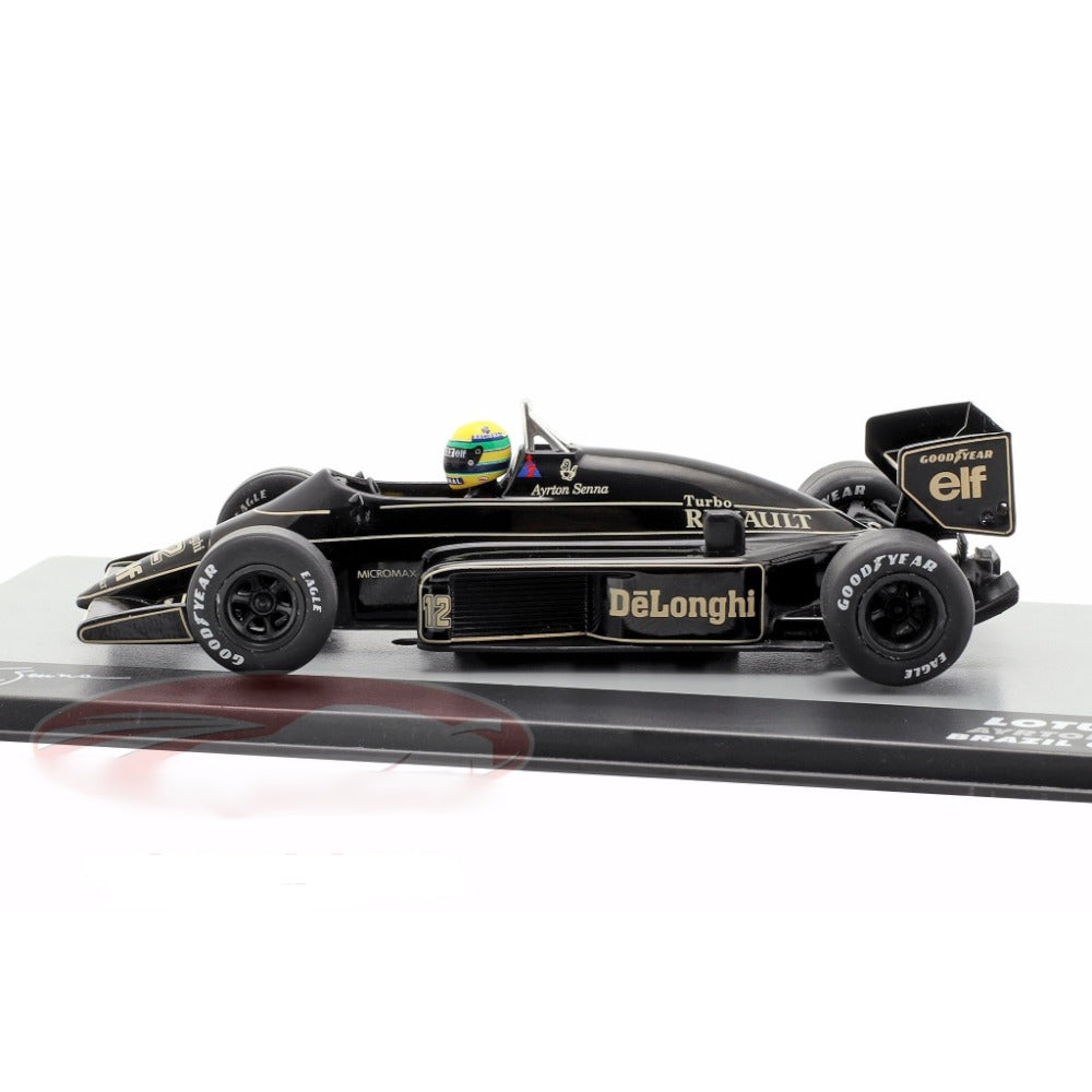 F1 Lotus 98T #12 Ayrton Senna - Brazil GP 1986 1/43