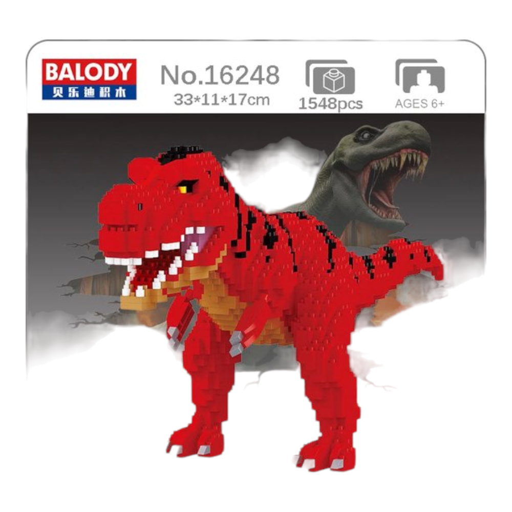 Dinosaur Jurassic Period MegaRex 1548 Piezas