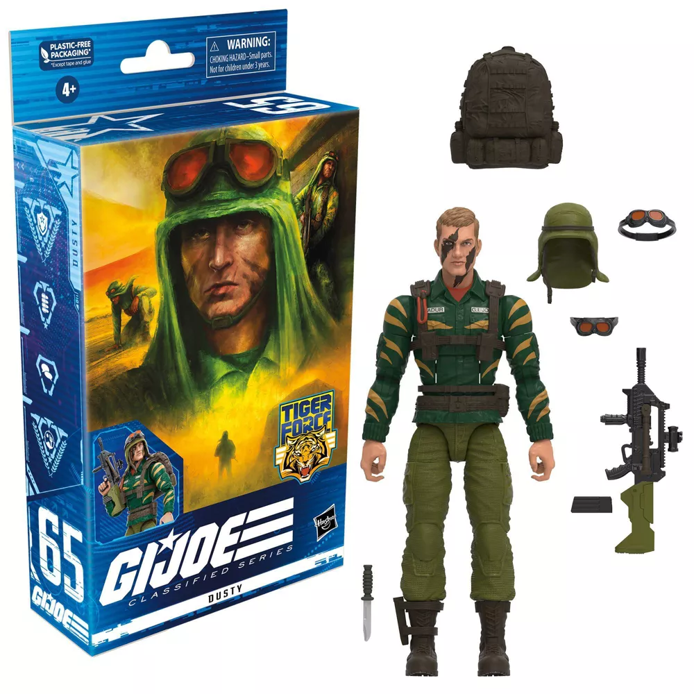 G.I. Joe Classified Series Tiger Force Dusty Target Exclusive