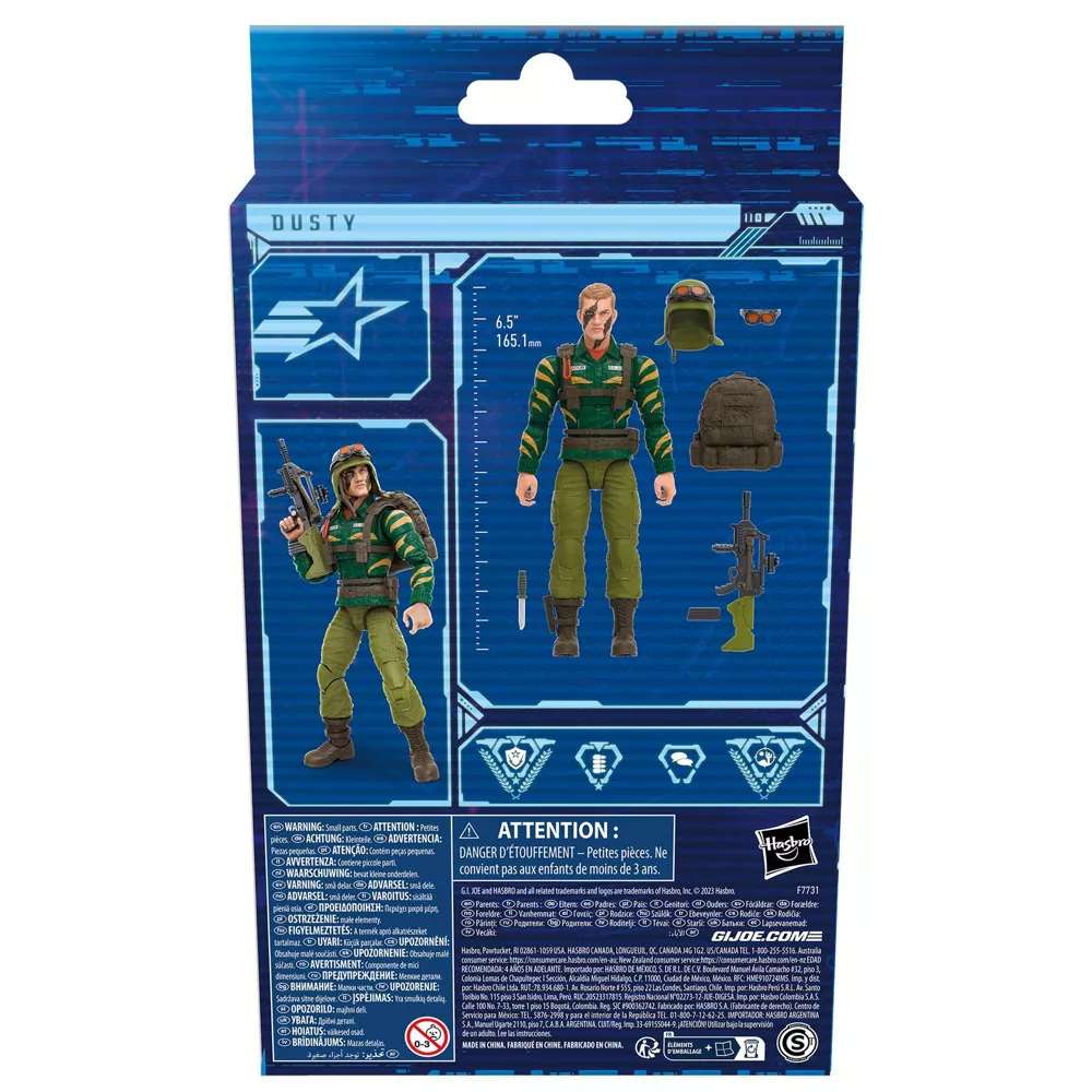 G.I. Joe Classified Series Tiger Force Dusty Target Exclusive