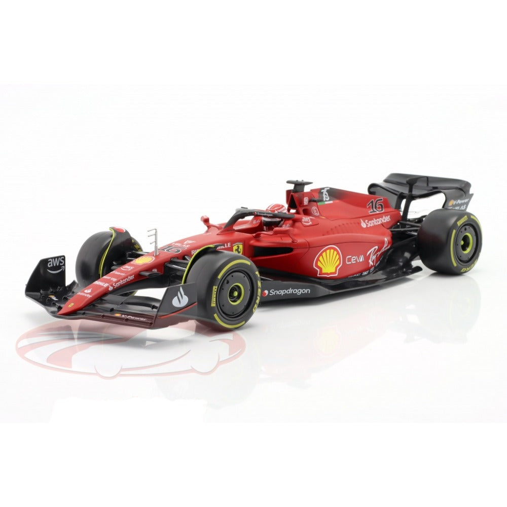 F1 Ferrari F1-75 #16 2022 - Charles Leclerc c/Piloto 1/18
