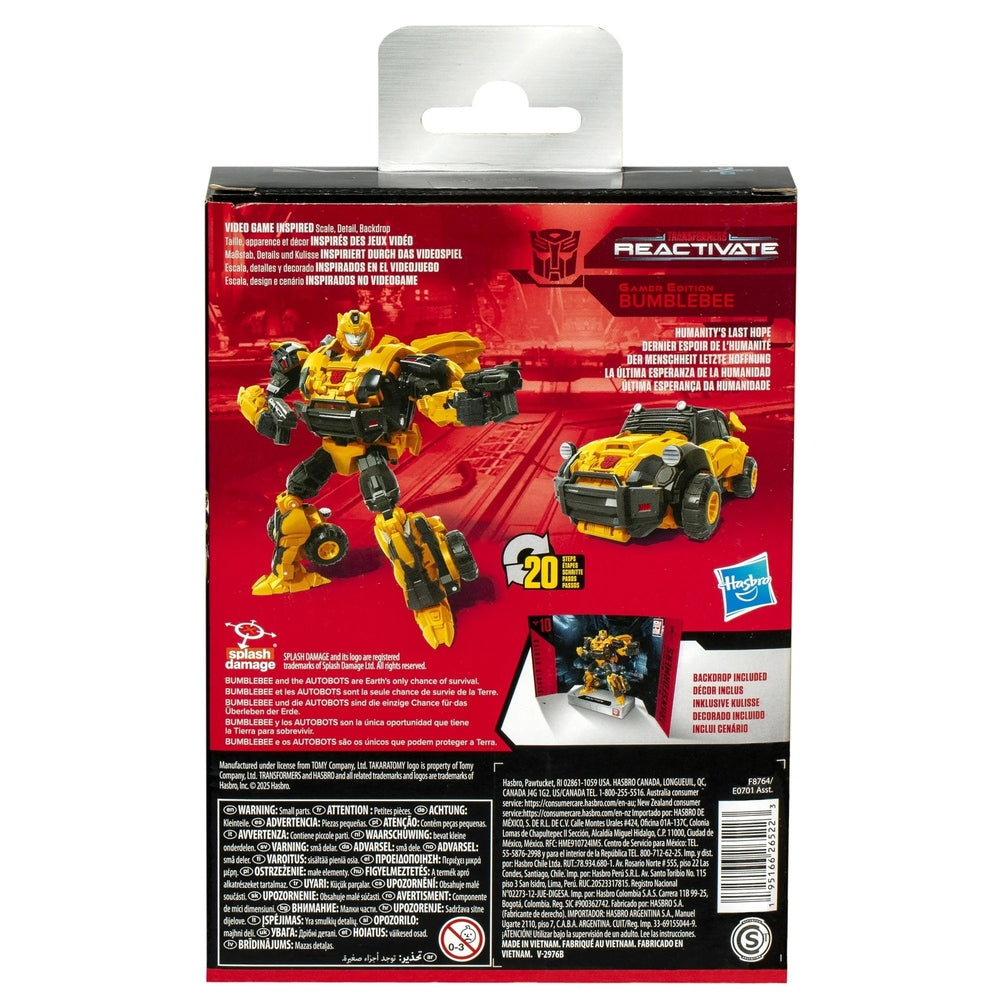 Transformers Studio Series Reactivate 10 Deluxe Bumblebee
