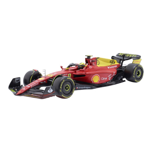 F1 Ferrari F1-75 #55 Italia GP 2022 - Carlos Sainz c/Piloto 1/18