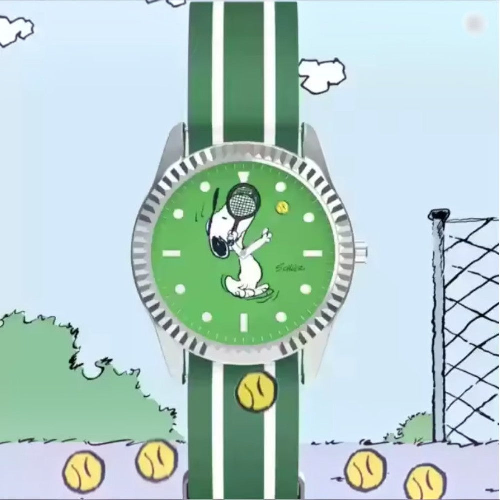 Reloj Snoopy & Friends - Snoopy Play Tennis
