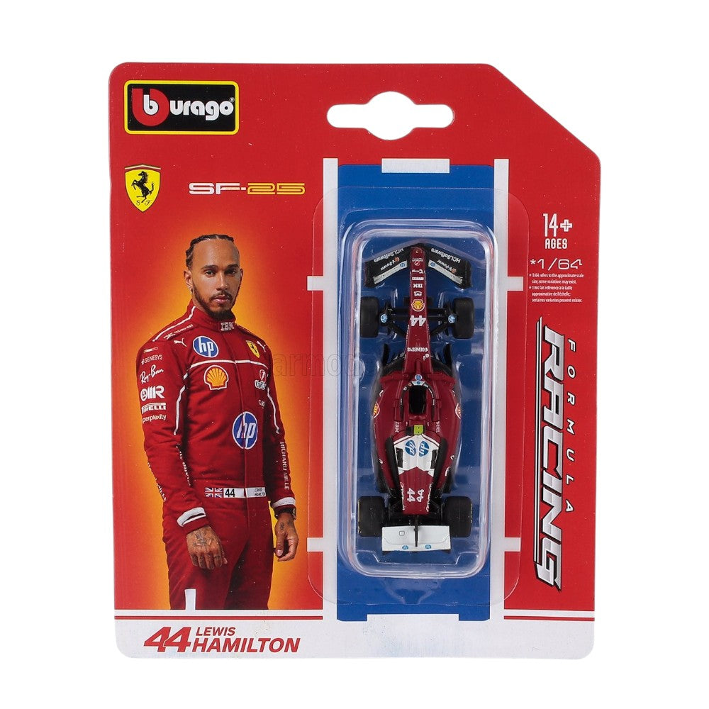 F1 Ferrari SF-25 #44 2025 Lewis Hamilton 1/64