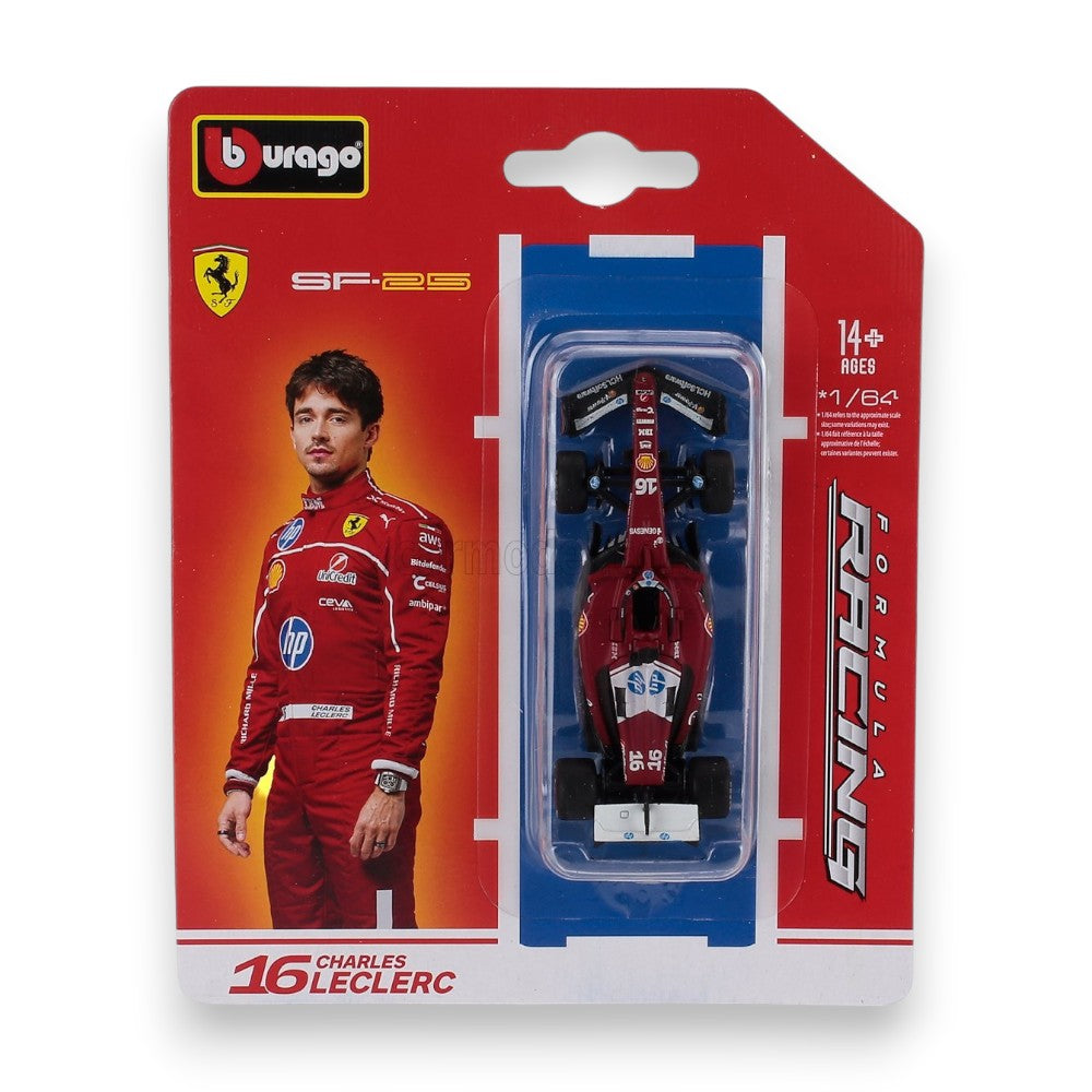 F1 Ferrari SF-25 #16 2025 Charles Leclerc 1/64