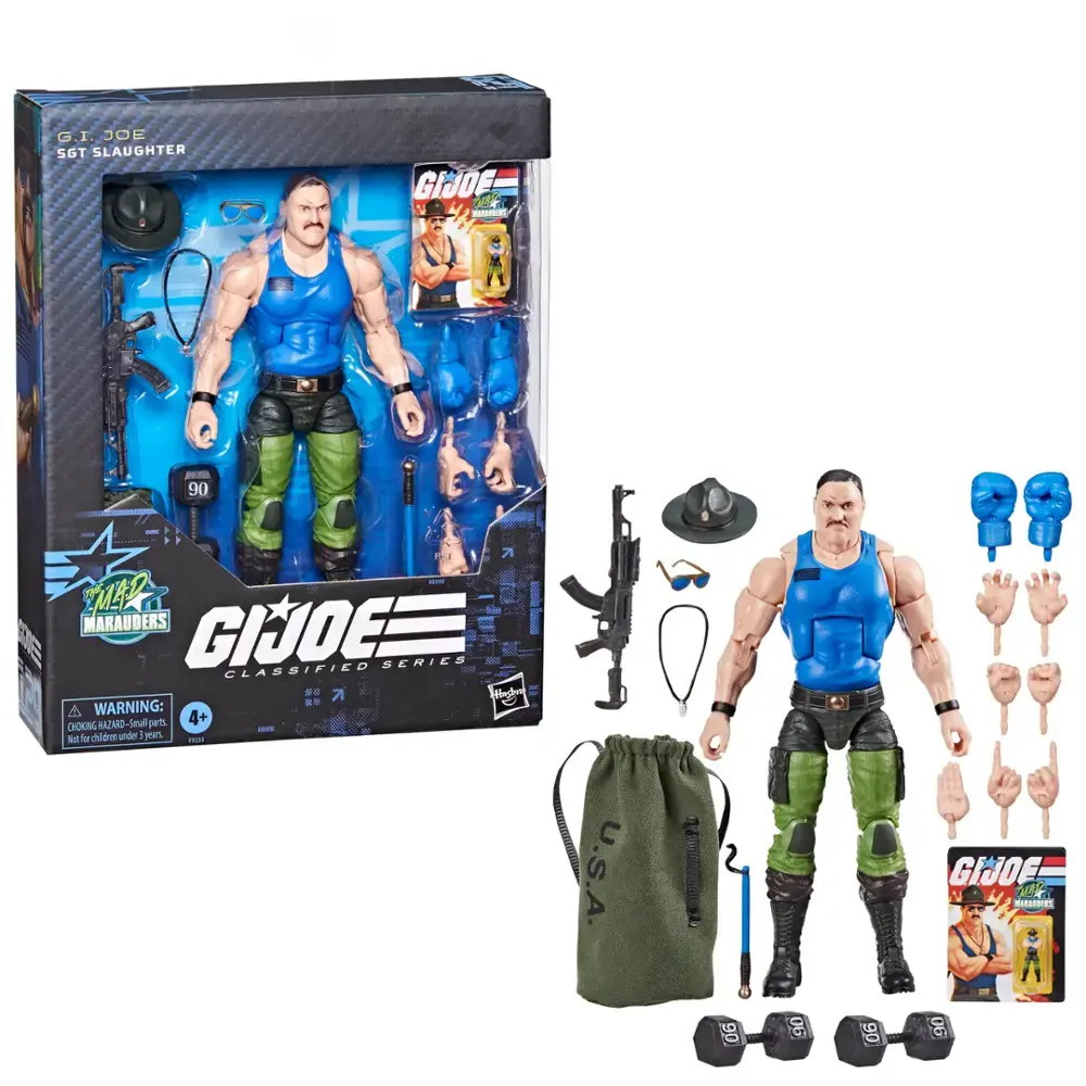 G.I. Joe Classified Series - "The Mad Marauders" Sgt. Slaughter Deluxe