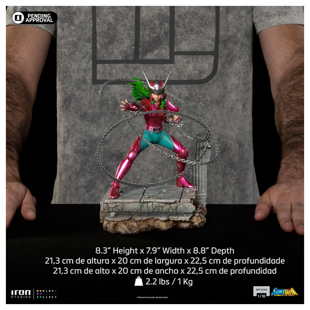 Saint Seiya Andromeda Shun Art Scale 1/10