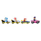 Mario Kart Vehicle 4-Pack, Set Of 4 Fan-Favorite Characters Includes 1 Exclusive Model