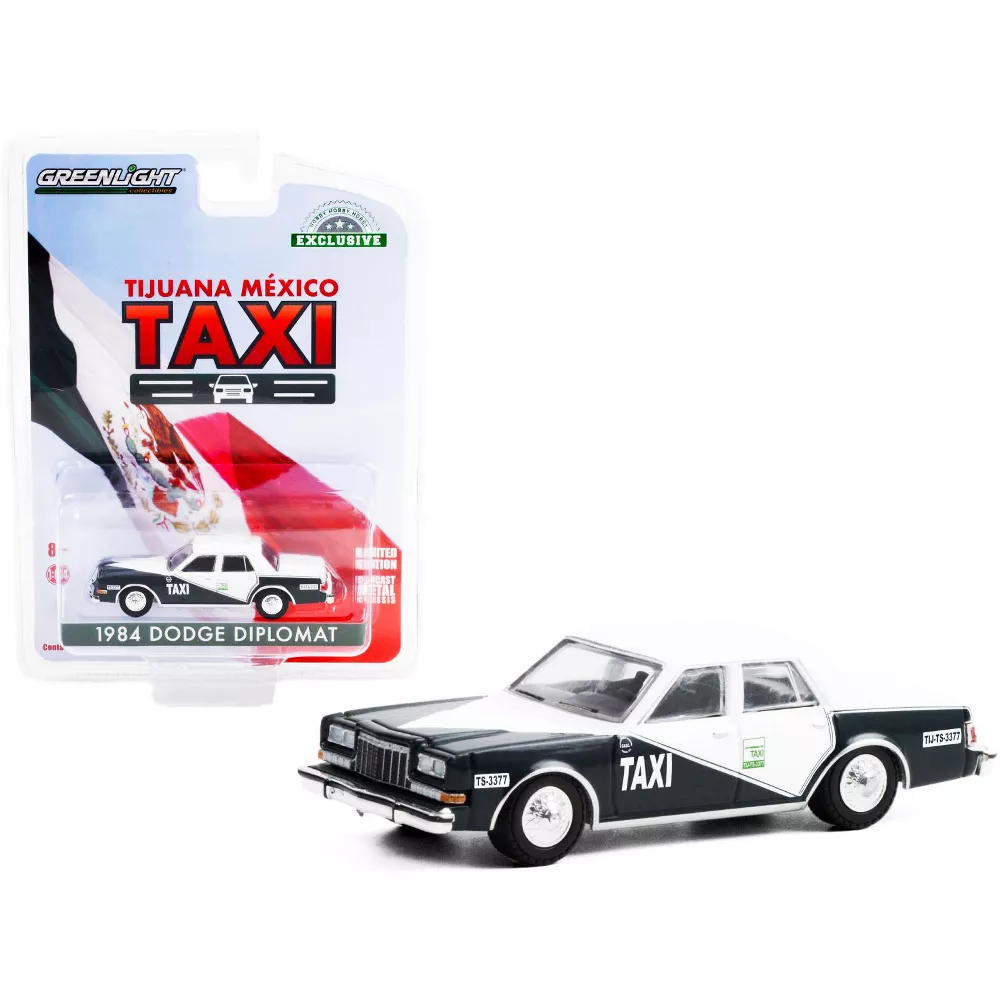 Tijuana México Taxi - 1984 Dodge Diplomat 1/64 Exclusive