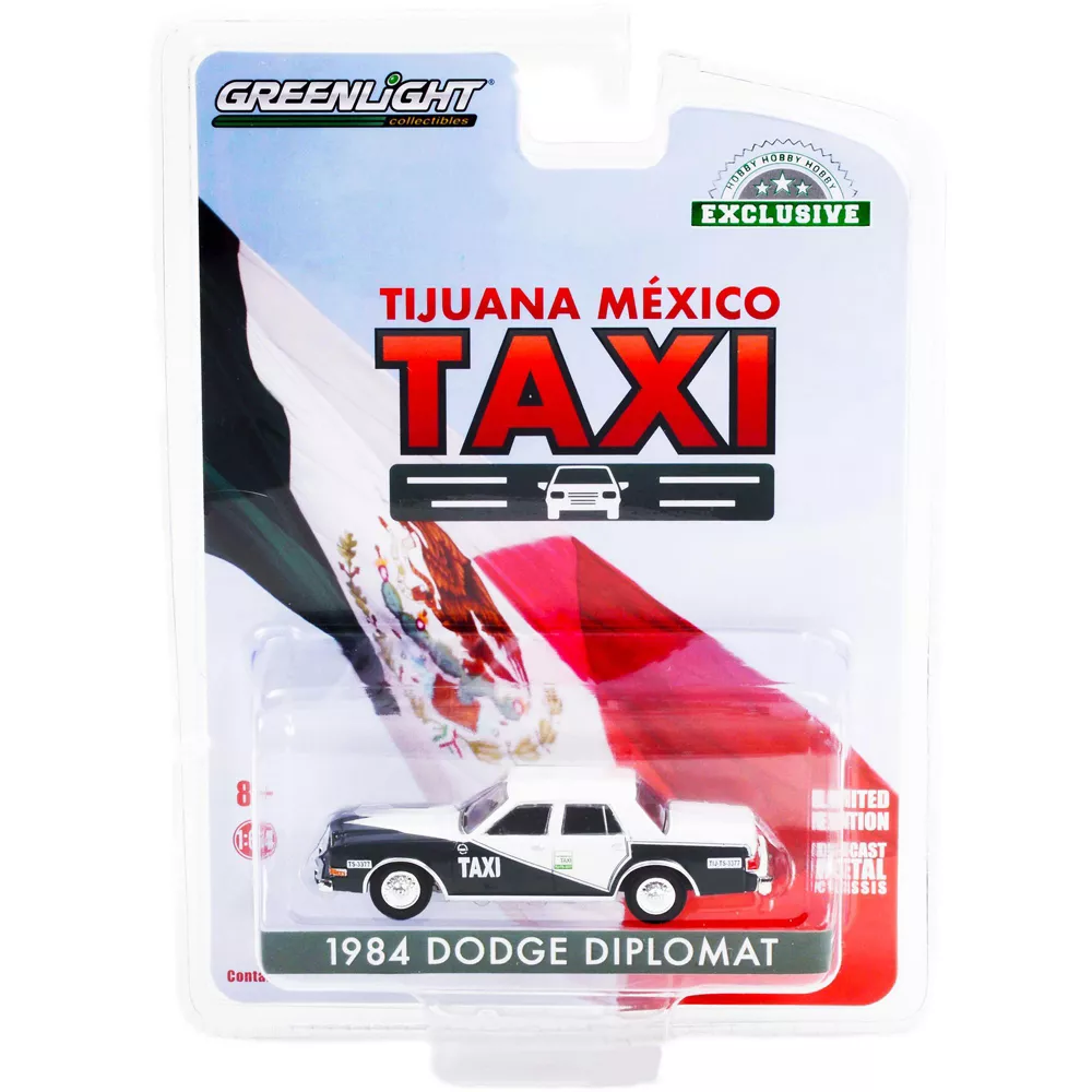 Tijuana México Taxi - 1984 Dodge Diplomat 1/64 Exclusive