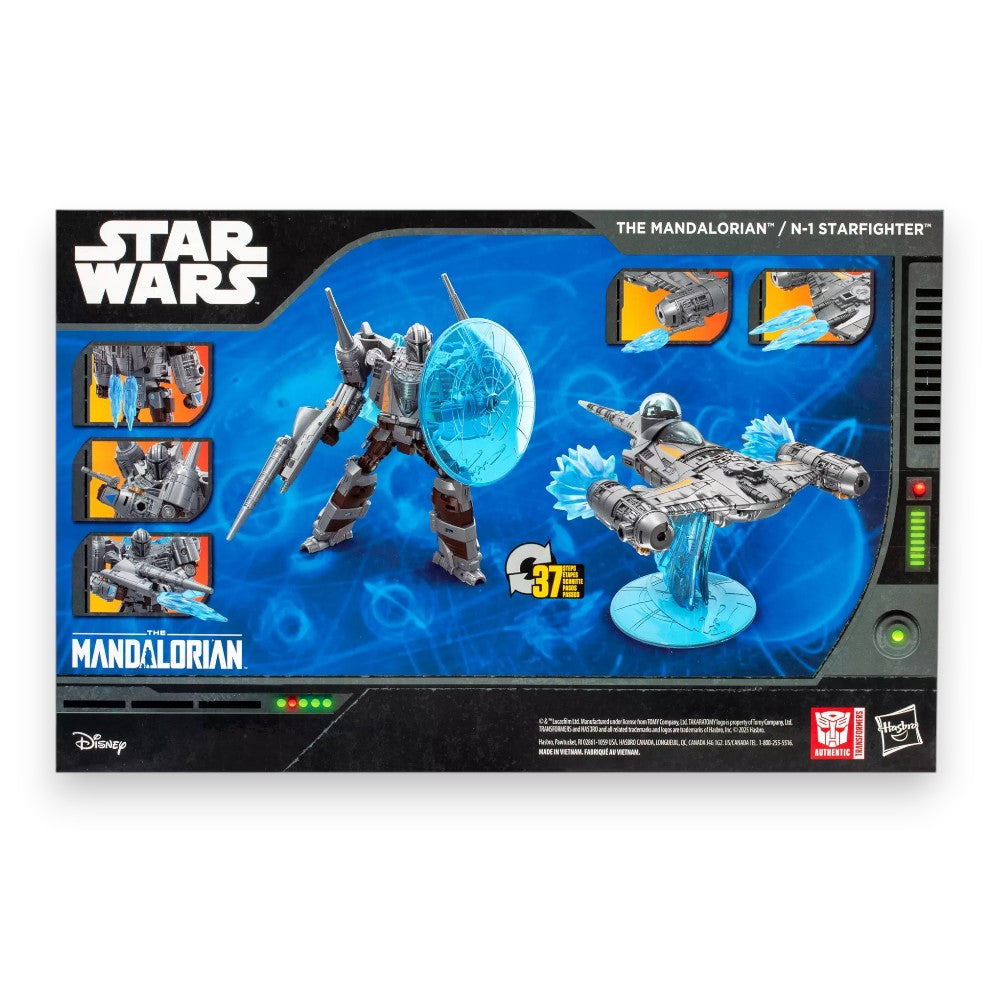 Transformers Collaborative Star Wars: The Mandalorian™ N-1 Starfighter