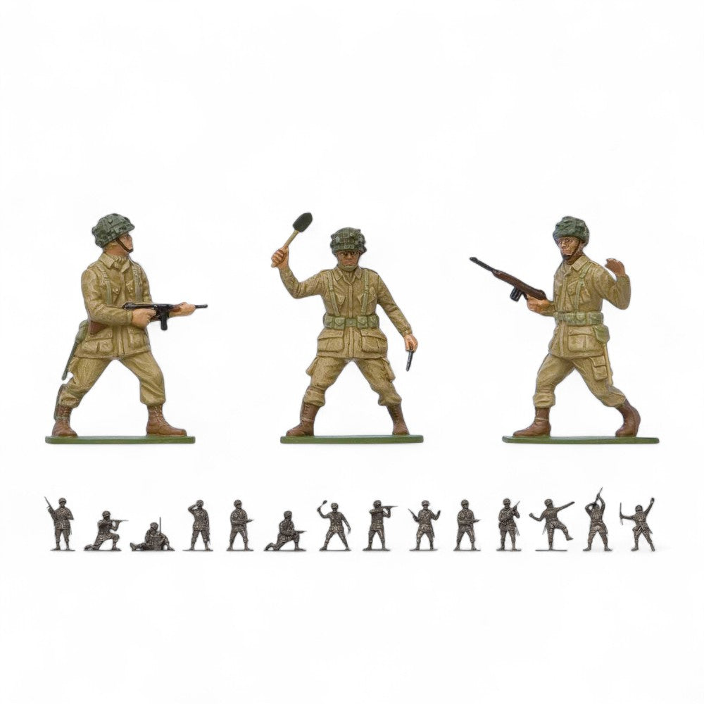 WWII U.S. Paratroops Paracaidístas 1/32