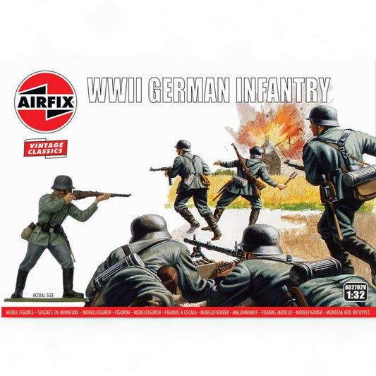 WWII German Infantry Model Kit 1/32