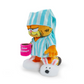 I Hate Mondays Grouchy Garfield in Pajamas and Slippers Peluche