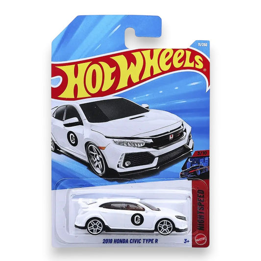 Hot Wheels 2018 Honda Civic Type R 1/64