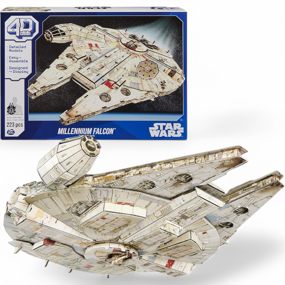 Star Wars: 4D Build - Millennium Falcon 223 piezas
