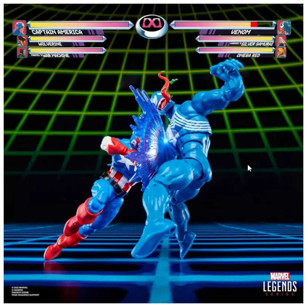 Marvel Legends Series Gamerverse Captain America vs Venom