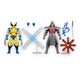 Gamerverse Pack of 2 Action Figures Wolverine vs. Silver Samurai
